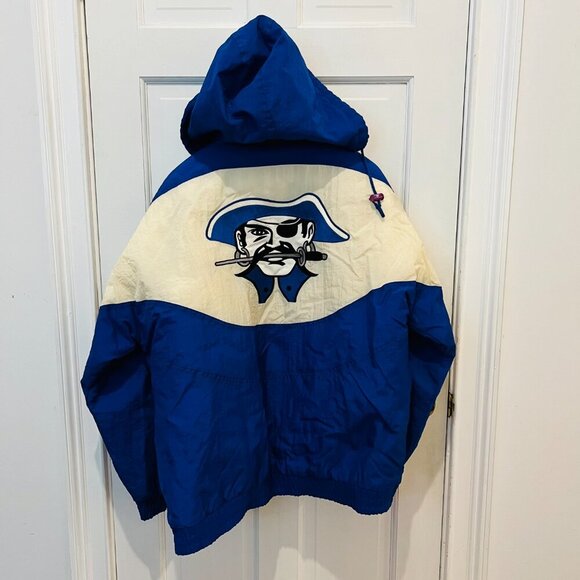 Vintage Apex One Seton Hall University Pirates Jacket Adult NCAA 90s - Picture 1 of 16